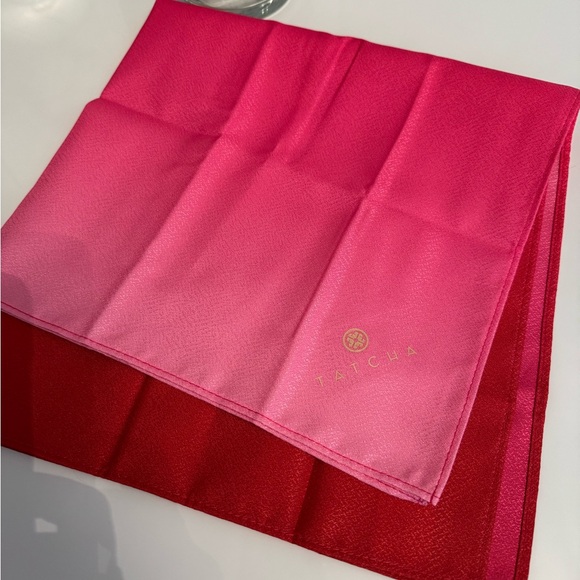 Brand New!! Pink Tatcha Furoshiki Cloth Wrap scarf - Picture 6 of 6